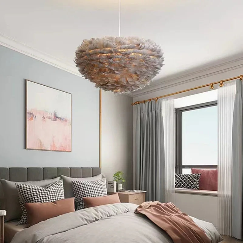 Mirth Luxe™ FEATHER CLOUD CHANDELIER