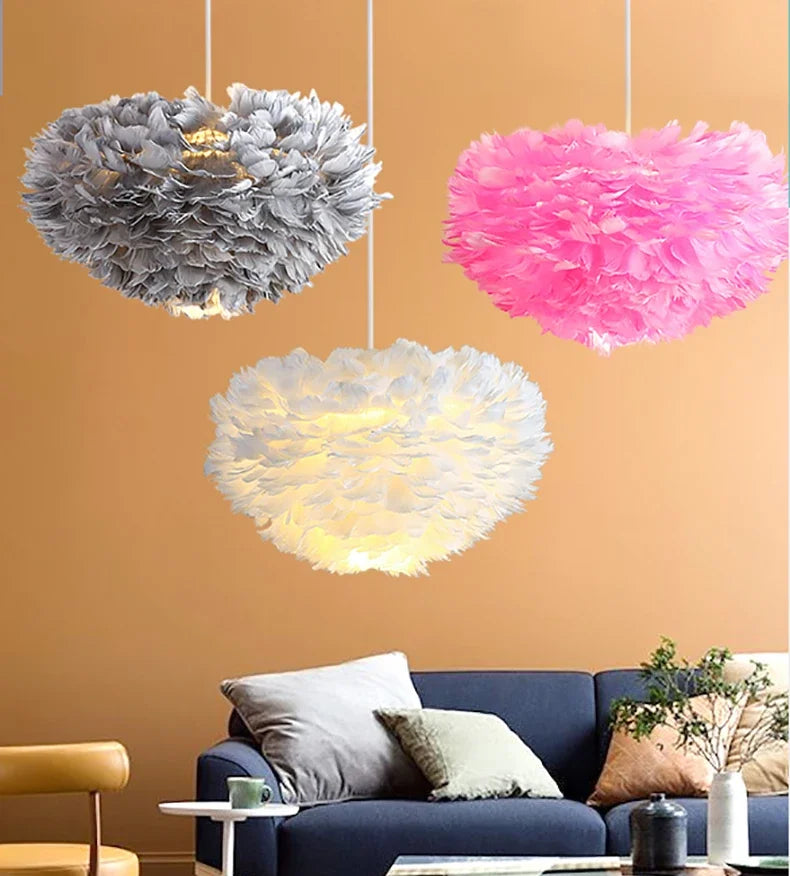 Mirth Luxe™ FEATHER CLOUD CHANDELIER