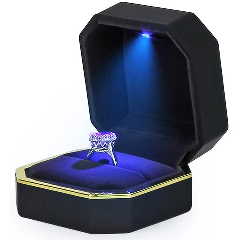 Mirth Luxe™ LUMI GLOW RING BOX - ILLUMINATE YOUR MOMENT