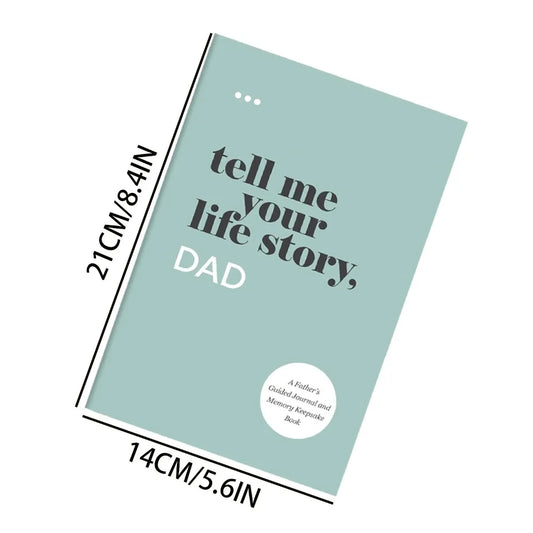 MirthLuxe™ ‘Mom, I Want to Hear Your Story’ – Guided Keepsake Memory Journal for Mothers