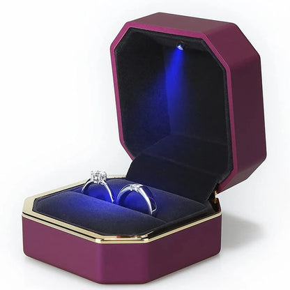 Mirth Luxe™ LUMI GLOW RING BOX - ILLUMINATE YOUR MOMENT