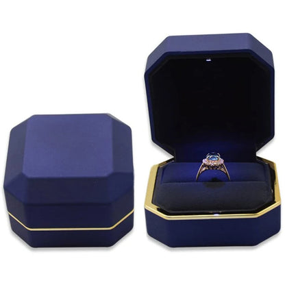 Mirth Luxe™ LUMI GLOW RING BOX - ILLUMINATE YOUR MOMENT